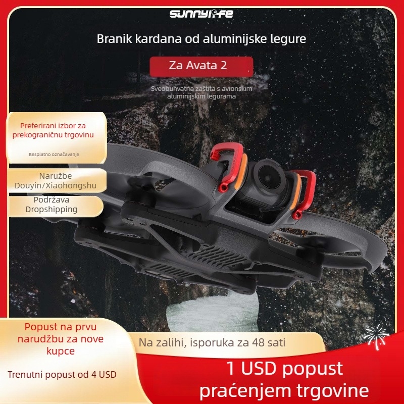 Aluminijski zaštitni štap za Avata 2 dron – zaštita gimbala kamere od udara