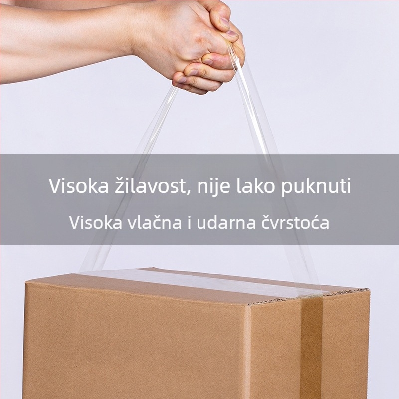 Prozirna traka za zatvaranje kutija s visokom adhezijom, široka