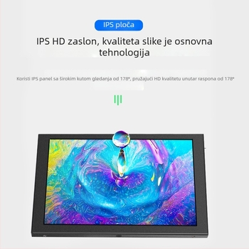 10,1-inčni Raspberry Pi IPS kapacitivni dodirni HDMI monitor, 1280x800, prenosni industrijski zaslon