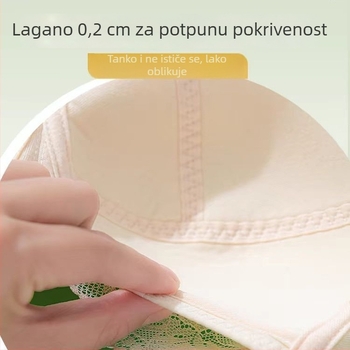 Čipkasto žensko donje rublje, plus veličina, potpuno košarice, bočna podrška, bez žica, podizanje, grudnjak s visokim bočnim zatvaračem, protiv opuštanja grudi