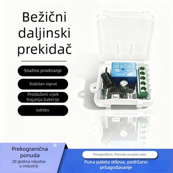Bežični daljinski prekidač DC12V za električna roletna vrata i garažna vrata