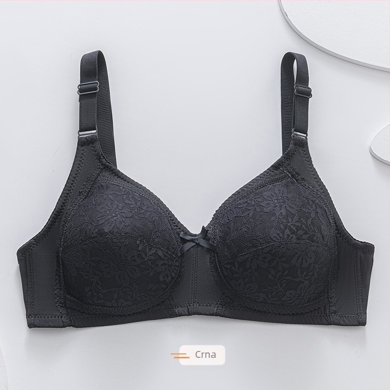 Plus-size čipkasti bežični minimizator grudnjaka, puna košarica, bez žica