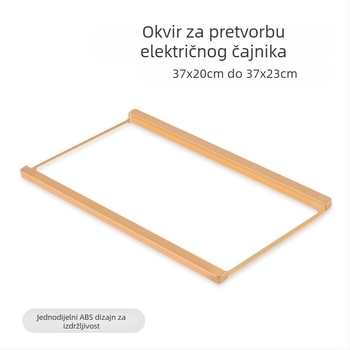 Električni okvir konverzije čajne šalice 37×20-37×23 s pladnjem za čaj i nosačem čajnika, automatsko dovod vode
