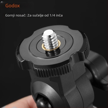 Shenniu original LED rasvjeta za dopunsko osvjetljenje, L-oblik držač lampe, držač za kameru i adapter za mikrofon/monitor na kameri