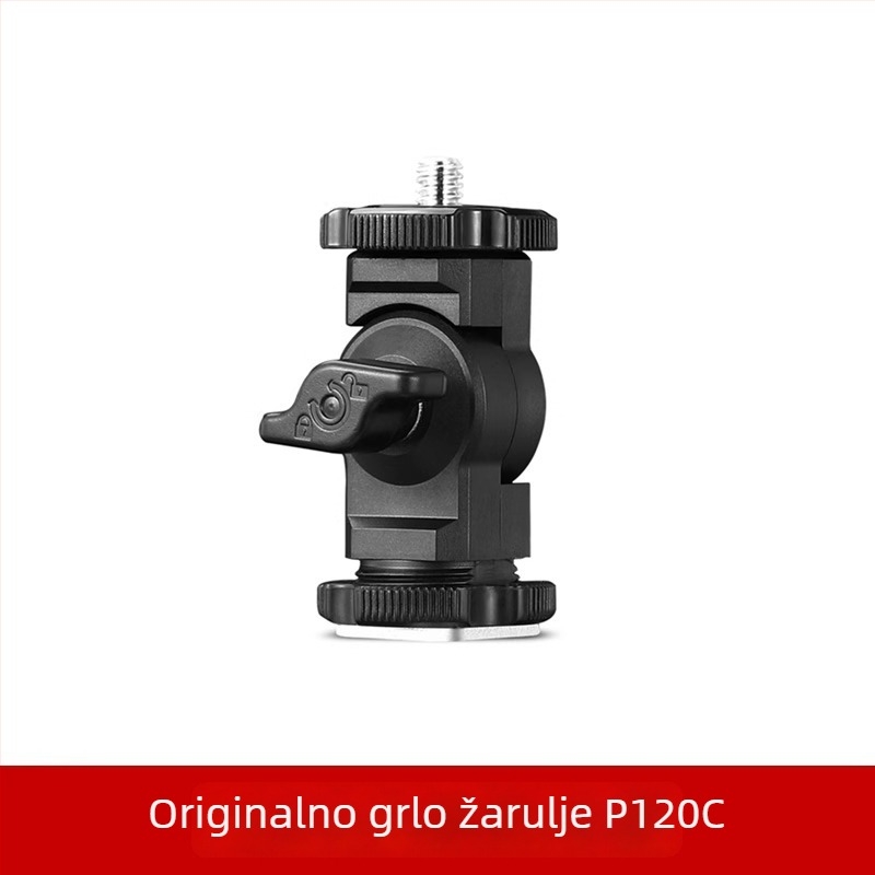 Shenniu original LED rasvjeta za dopunsko osvjetljenje, L-oblik držač lampe, držač za kameru i adapter za mikrofon/monitor na kameri
