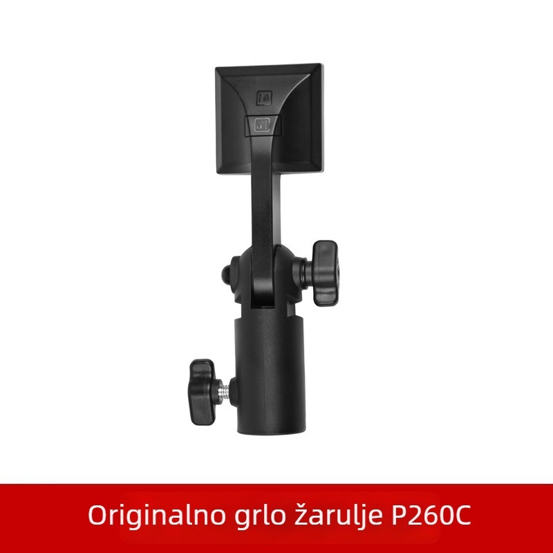 Shenniu original LED rasvjeta za dopunsko osvjetljenje, L-oblik držač lampe, držač za kameru i adapter za mikrofon/monitor na kameri