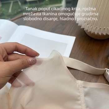 Bešivni grudnjak s latexnim unutarnjim čašicama, Mulberry Silk i Modal smjesa, udoban i prozračan