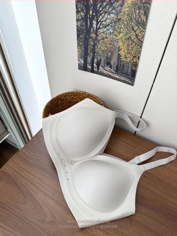 659 Mulberry Silk Milk-Satin ženski grudnjak, mreža koja diše, bezšivni, glatki, osvježavajući, lagani, push-up