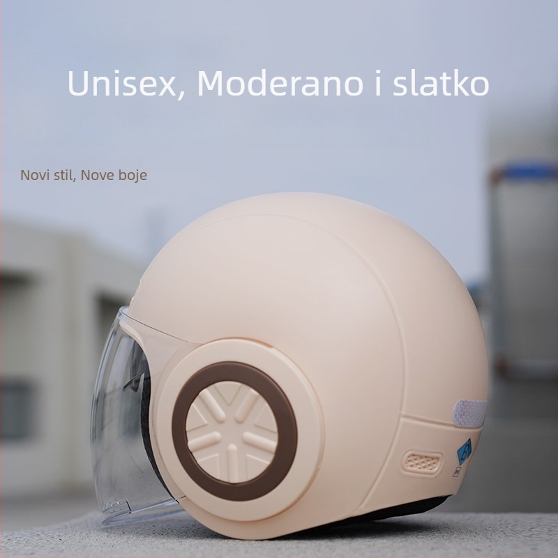 3/4 kaciga za električna vozila, unisex, zimska toplina, za sve sezone, ABS plast