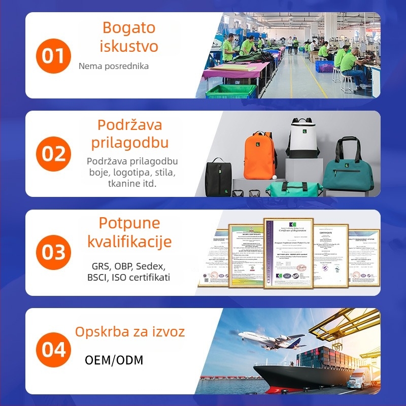 Vodootporan ruksak za biciklizam s velikim kapacitetom 20–35 L, odjeljak za suhe i mokre predmete, TPU vodootporan zatvarač