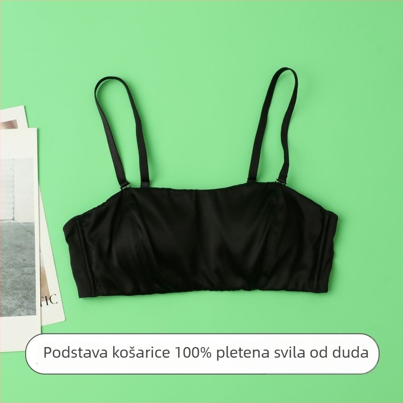 Podstava čašice 100% svila dudovine, bešavna, bez naramenica, ljetni tanki stil