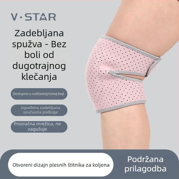 Pjenasti koljeni jastučići za ples, jogu i skejanje – zaštita od udara za vanjske sportove, podesiva veličina