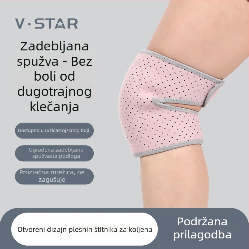 Pjenasti koljeni jastučići za ples, jogu i skejanje – zaštita od udara za vanjske sportove, podesiva veličina