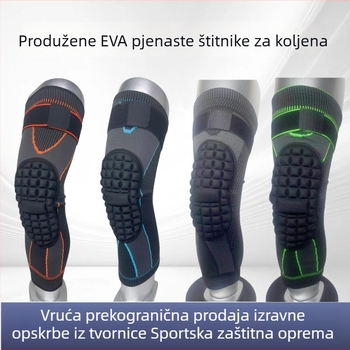 Prilagodljive koljen zaštitne jastučiće s EVA pjenom, zaštita od udara za odbojku, vožnju biciklom i košarku – za djecu i odrasle, vanjski sportovi