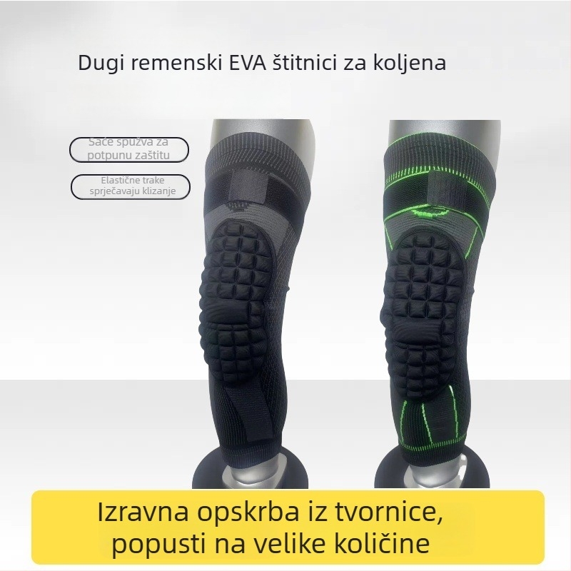 Prilagodljive koljen zaštitne jastučiće s EVA pjenom, zaštita od udara za odbojku, vožnju biciklom i košarku – za djecu i odrasle, vanjski sportovi