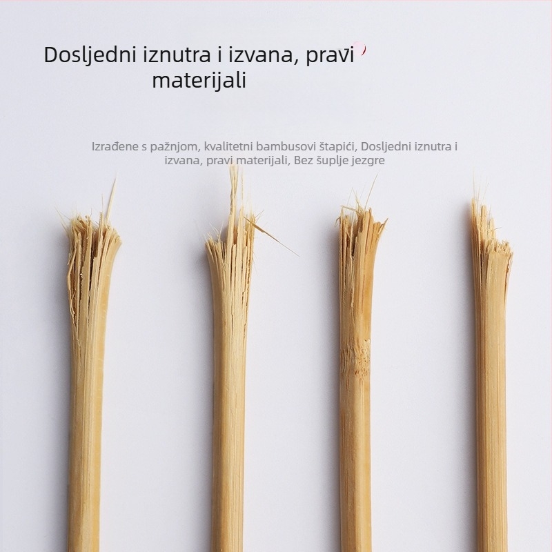 Bambus štapići za hot pot – jednokratni, kuhinjski dodaci, minimalistički stil