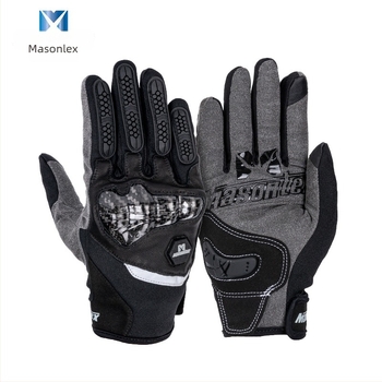 Mojesus M30 karbonske vlaknine rukavice za motocikle, dodirni zaslon, ljeto, unisex, zaštita od padova, off-road oprema