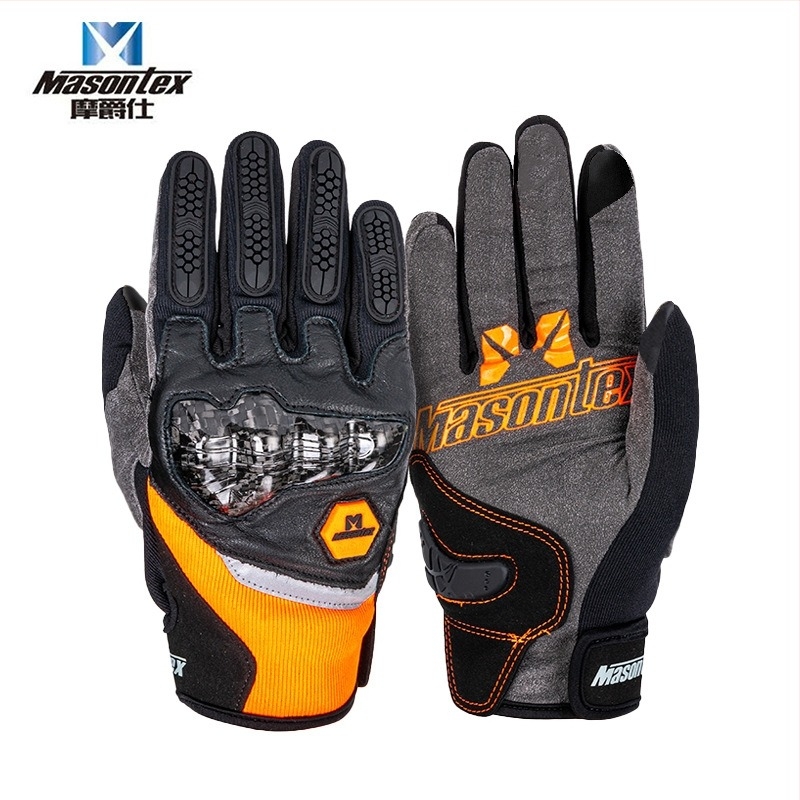 Mojesus M30 karbonske vlaknine rukavice za motocikle, dodirni zaslon, ljeto, unisex, zaštita od padova, off-road oprema