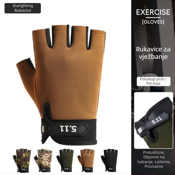 Taktičke rukavice za muškarce i žene – zaštitne rukavice za biciklizam, izdržljive, prozračne, protuklizne, za outdoor treninge i fitness