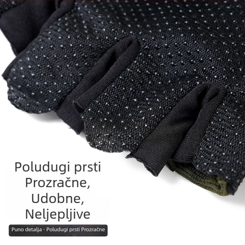 Taktičke rukavice za muškarce i žene – zaštitne rukavice za biciklizam, izdržljive, prozračne, protuklizne, za outdoor treninge i fitness