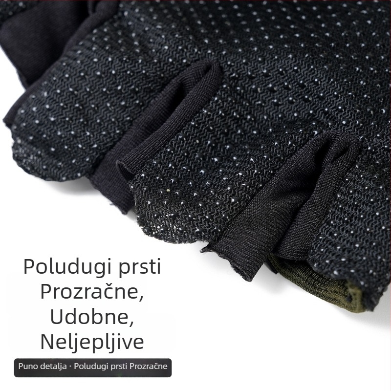 Taktičke rukavice za muškarce i žene – zaštitne rukavice za biciklizam, izdržljive, prozračne, protuklizne, za outdoor treninge i fitness