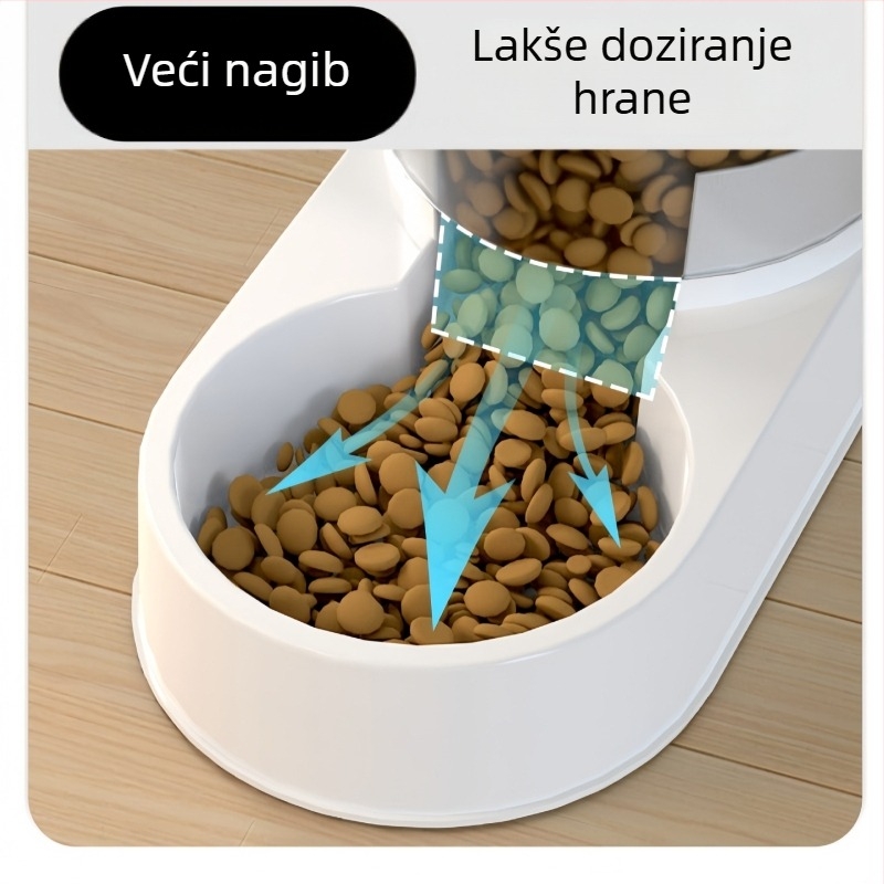 Kružni dispenzer vode za mačke, automatska hranilica za kućne ljubimce, dispenzer vode za pse, neelektrični skup protoka
