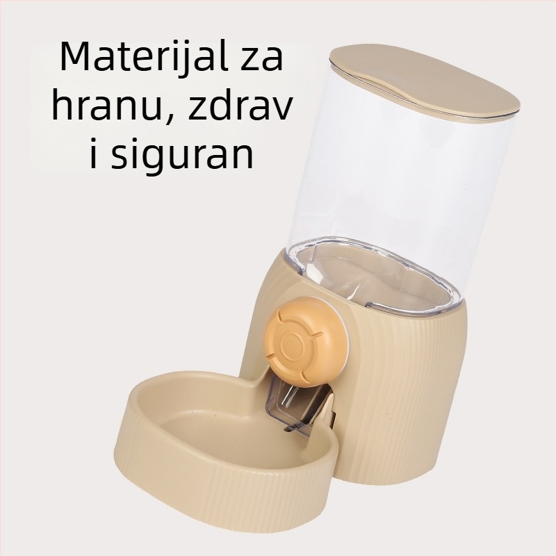 Automatska hranilica za pse s nagibnom posudom, velika kapaciteta, zidni držač, samoposlužna prehrana na visokim nogama