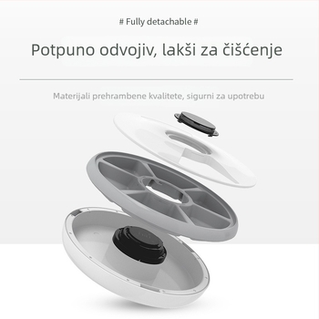 Tianyuan Pametna hranilica za kućne ljubimce s dodirnim zaslonom, automatski distribuirator hrane za pse i mačke, doziranje porcija po vremenu