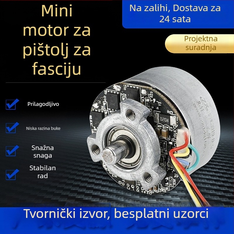 Fasijalni masažni uređaj s brushless DC motorom, kompaktni električni masažer, mikro motor, seksualna igračka