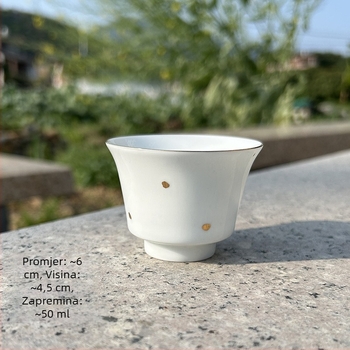 Celadon keramični čajnik s dvije šalice, Gongfu čajni set, suvremen minimalistički stil