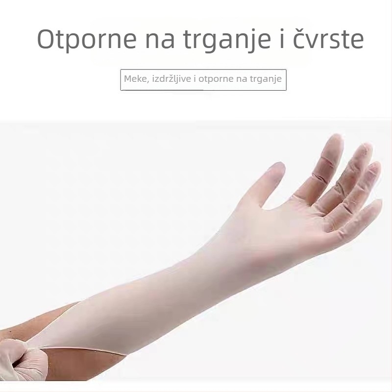 Jednokratne rukavice s prehrambenom kvalitetom za kuhinju i pranje posuđa, vodootporne i izdržljive, za kućnu uporabu