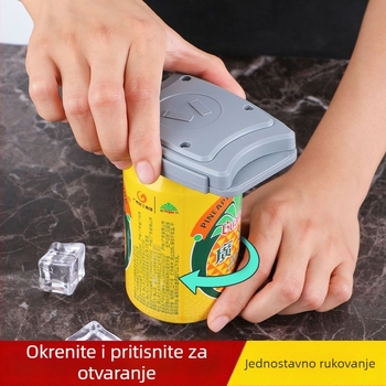 Višenamjenski otvarač za konzerve i boce, nehrđajući čelik, prenosni