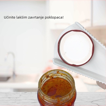 Kreativni otvarač za čepove boca i konzerve – prenosni višefunkcionalni otvarač s magnetom, ABS plast