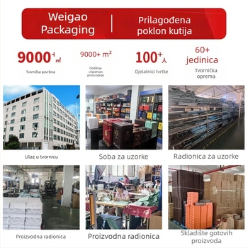 Kutija za crveno vino, dvodijelna, debeli valoviti karton, ambalaža vina