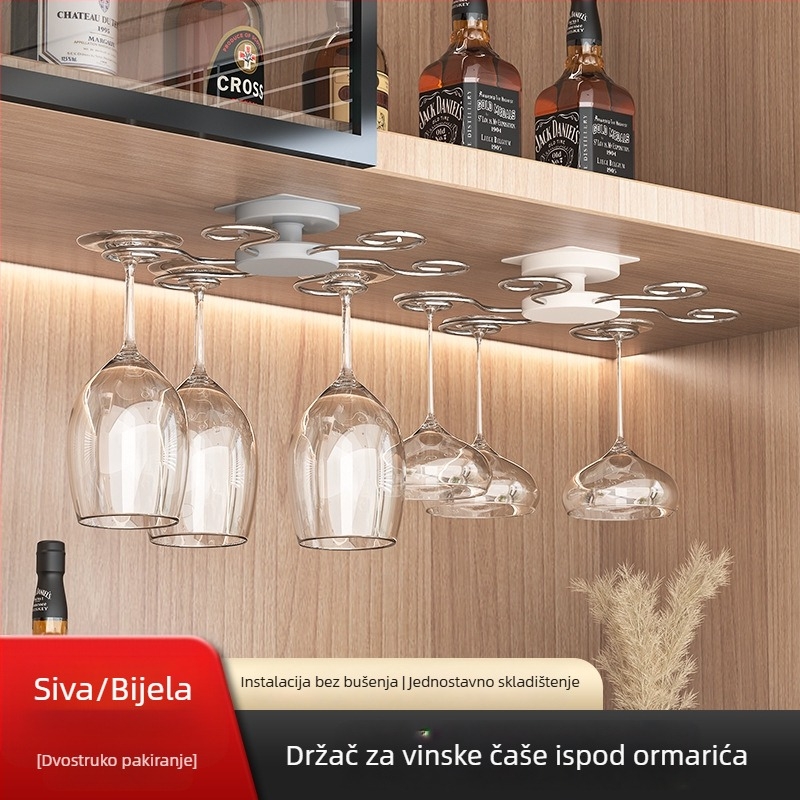Novi luksuzni set kristalnih čaša za burgundsko vino i dekanter za kućnu upotrebu
