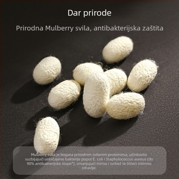 Saten muške bokserice od ledenog svile, antibakterijske, bez šavova