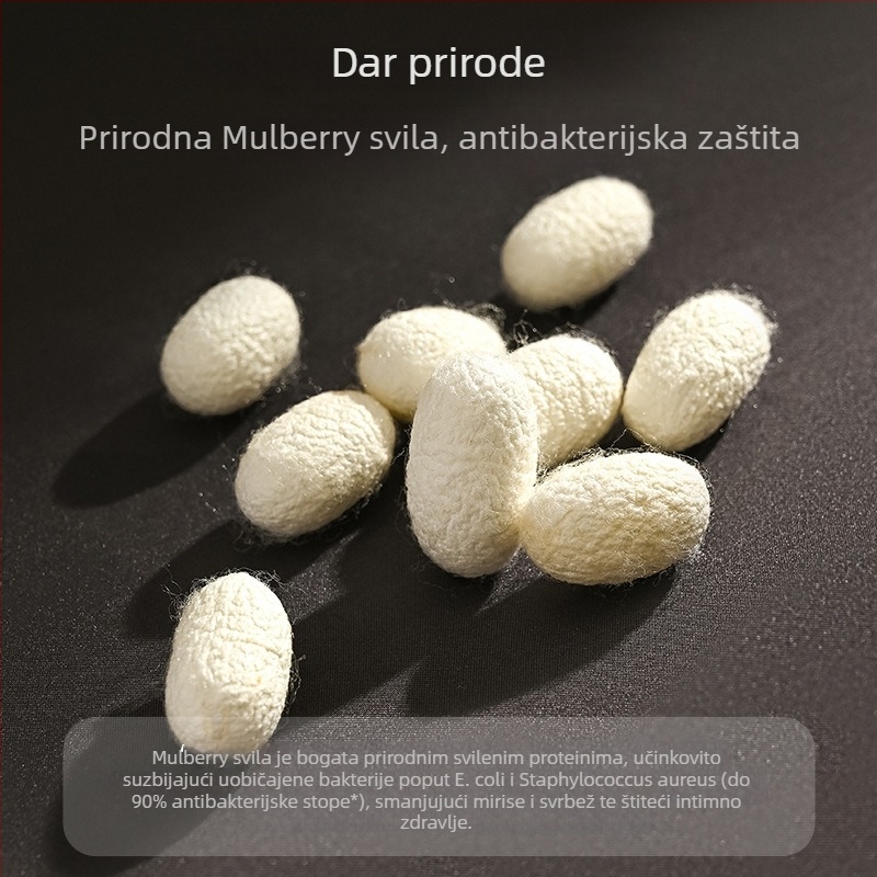 Saten muške bokserice od ledenog svile, antibakterijske, bez šavova