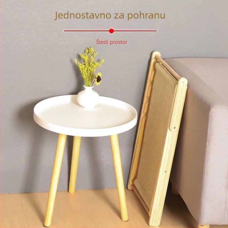 Mačja ležaljka s ploščom za grebanje iz sisala, otporna na grebanje, mačje gnijezdo za sve sezone, sklopiva ležaljka i mačja igračka