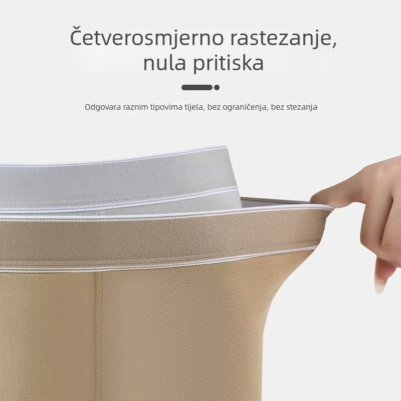 60 komada muških boxerskih gaćica od pamuka, A-klase, antibakterijska obrada, jednobojne, prozračne, velike veličine
