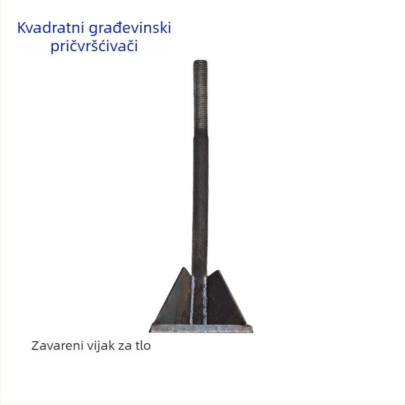 Sidra za ugrađene građevinske elemente s L‑oblikom zavarenih ploča vijaka