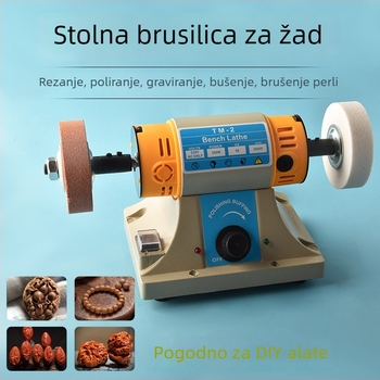 Kompaktna stolna brusilica za brušenje, poliranje i graviranje nefrita i kamenih ukrasa, industrijskog tipa