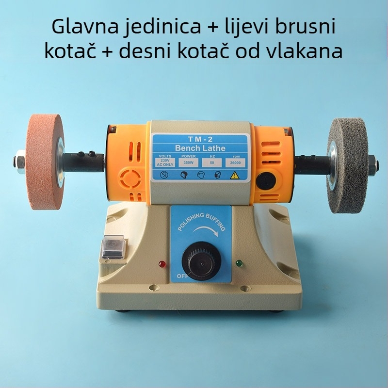 Kompaktna stolna brusilica za brušenje, poliranje i graviranje nefrita i kamenih ukrasa, industrijskog tipa