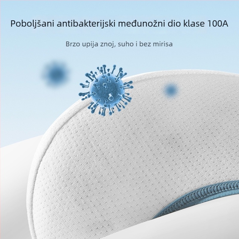 Prozračne udobne muške gaćice s otiskom, od najlona i viskoze, lagane