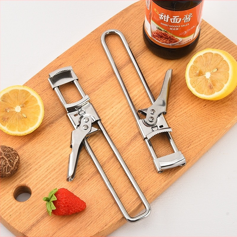 Višenamjenski rotirajući otvarač za boce i konzerve s prilagodljivim protukliznim držajem