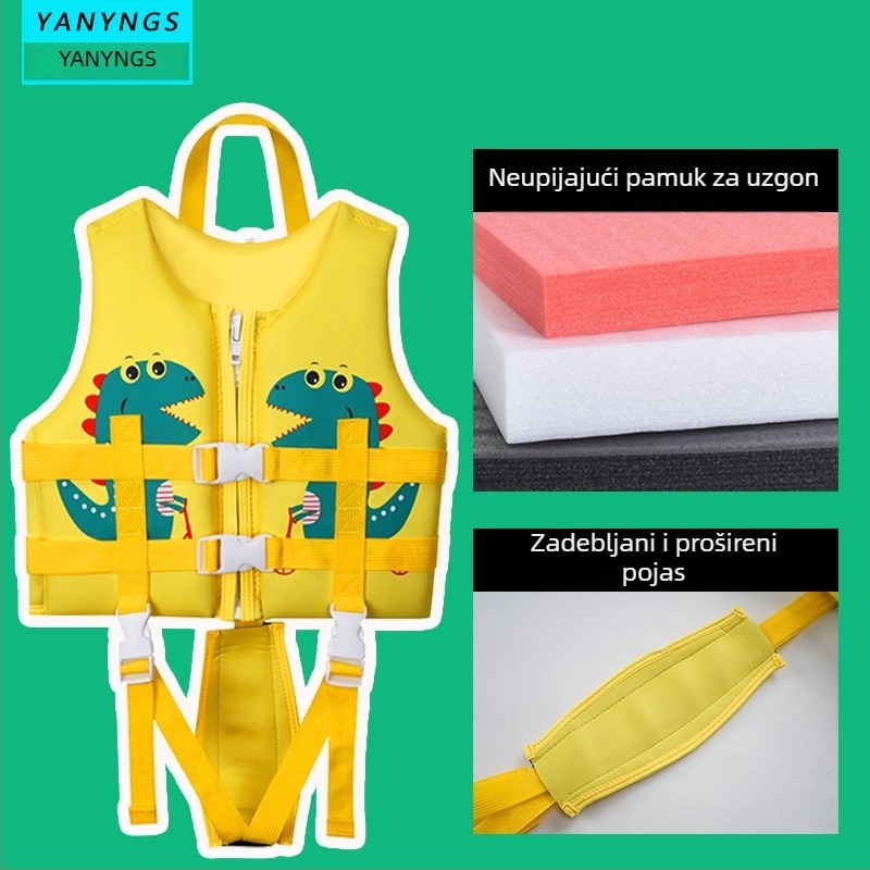 Dječja plivačka jakna visoke plovnosti, protiv gušenja, za učenje plivanja