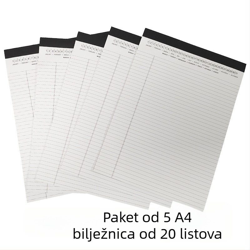 PU kožna A4 mapa s tri otvora, luksuzna uredska mapa s mogućnošću dodavanja logotipa