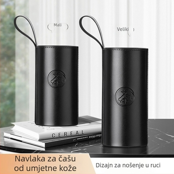 Prijenosni izolacijski omot za čaše za vanjsku upotrebu, univerzalna zaštita od padova za staklene čaše i boce s vodom, s torbom za nošenje