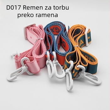 D017 Dječji remen za termos s lancem, križnim remenom za torbu i držačem šalice uz poklopac