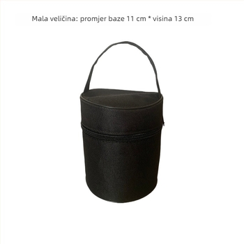 Izolirana šalica s ručkom, torbica za prijenosnu vanjsku bocu vode — moguć ispis logotipa