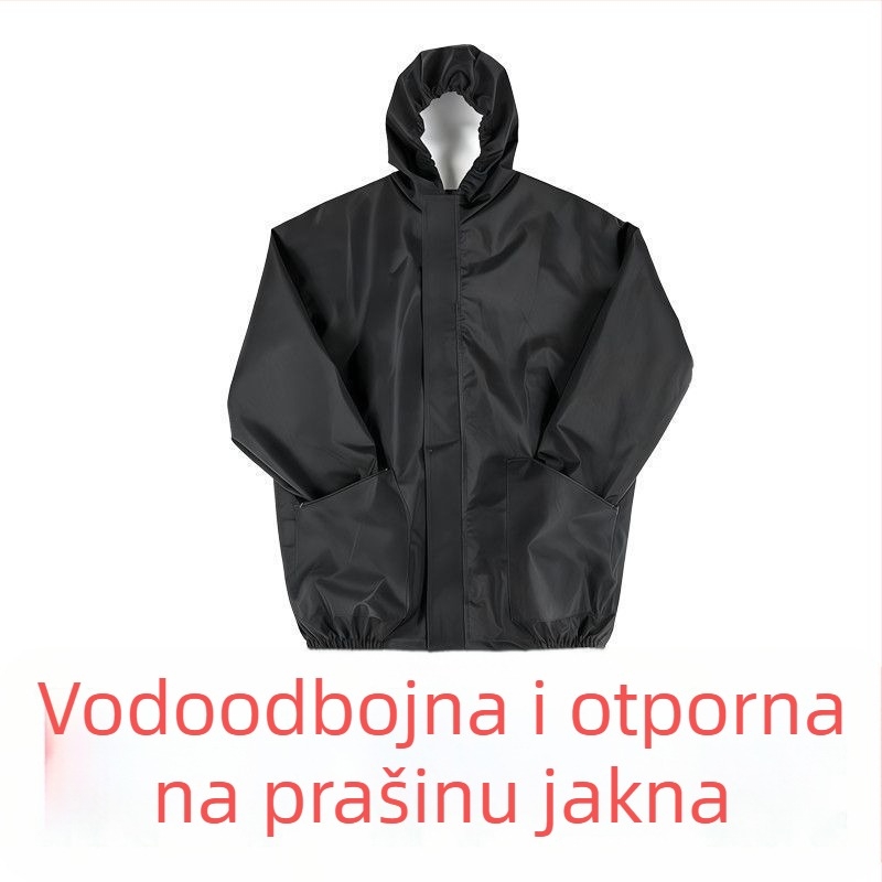 Vodootporna i otporna na prašinu zaštitna odjeća s kamenom vunom u izolaciji, podijeljeni tip, prozračna, otporna na habanje, unisex